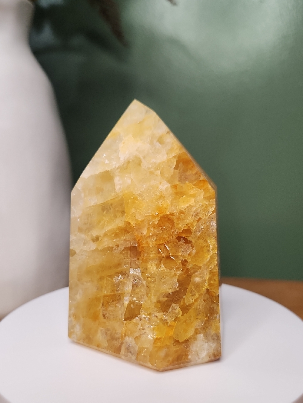 Golden Healer Quartz Tower